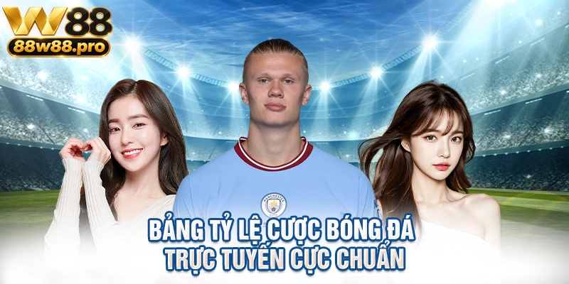Bảng tỷ lệ cược bóng đá trực tuyến cực chuẩn