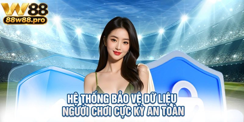 Chính Sách Bảo Mật W88 An Toàn Tuyệt Đối Cho Người Chơi 1 Hệ thống bảo vệ dữ liệu người chơi cực kỳ an toàn