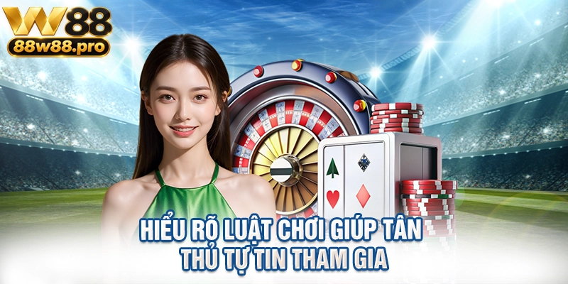 Hiểu rõ luật chơi giúp tân thủ tự tin tham gia