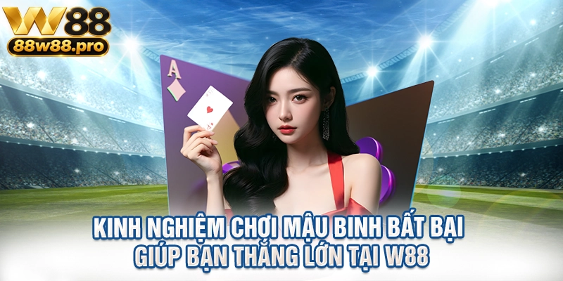 Kinh Nghiệm Chơi Mậu Binh Bất Bại Giúp Bạn Thắng Lớn Tại W88 1 Kinh Nghiem Choi Mau Binh Bat Bai Giup Ban Thang Lon Tai W88