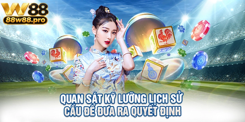 Quan sát kỹ lưỡng lịch sử cầu để đưa ra quyết định